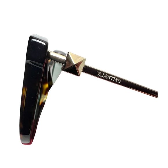 Valentino Womens Havana Brown Retro Cat Eye Gradient Sunglasses with Case NWT - Picture 5 of 16